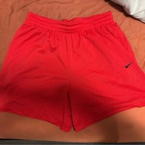 Nike Red Mesh Shorts